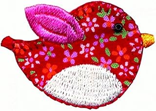 Simplicity Patterned Bird Motif Applique - Each