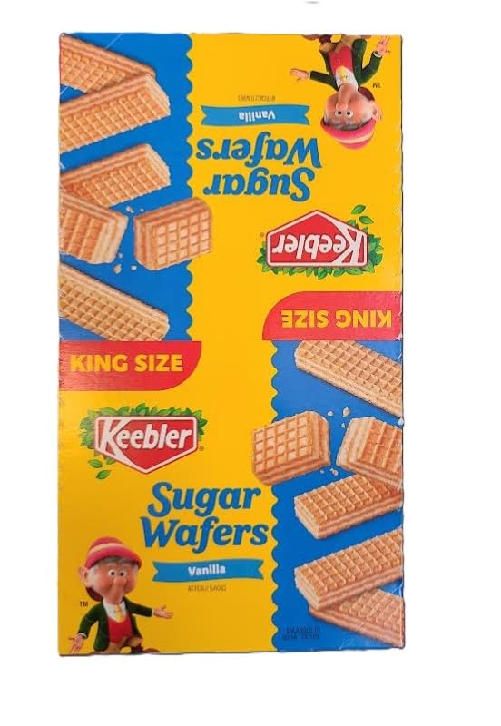 King Size Sugar Wafers by Keebler – 39.6 Ounce (Pack of 1), White