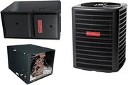 Goodman 4 Ton 14.5 SEER2 96% AFUE 100,000 BTU Low NOx R-32 Air Conditioner & Gas Furnace System (GLXS5BA4810, CHPTA4830C3, GR9T961005CN)