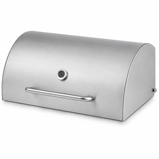 Stainless Steel Roll Dome Lid for LPG36 and LPG72 Outdoor Grills by Glownary – Stainless Steel, Silver, Model 554LPGRD36