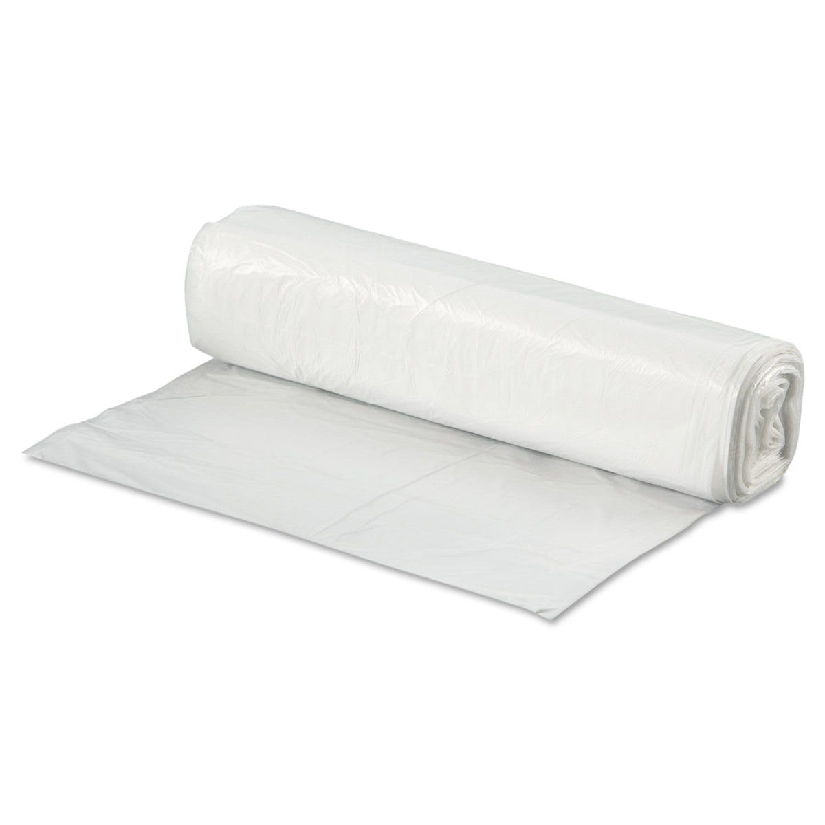 Z6639LN GR1 33 Gallon 9 mic 33 in. x 39 in. High-Density Can Liners - Natural (25 Bags/Roll by Boardwalk – 1 Count (Pack of 500), 33.0 gallons, High-Density Polyethylene (HDPE)