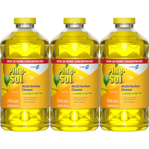 Pine-Sol 80 Fl Oz (Pack of 3) / Yellow / 1 All-Purpose Cleaners