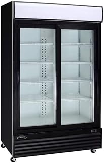 Kool It KSM-42 Two 2 Glass Door Reach In Refrigerator / Cooler