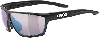 Uvex Unisex-Adult, Sportstyle 706 CV Sports Glasses, Black mat, one Size