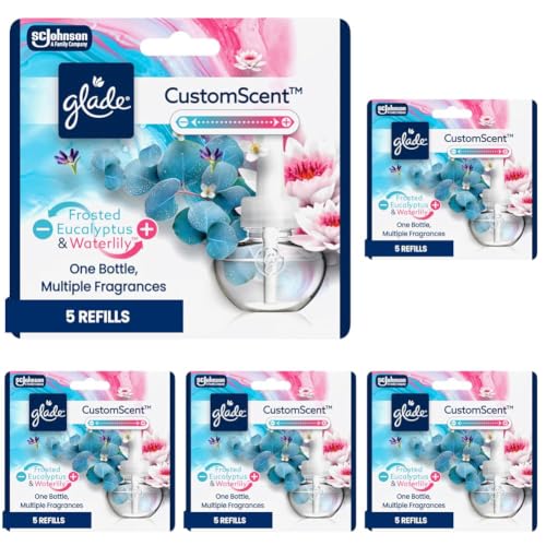 Glade Eucalyptus & Waterlily / 3.35 Fl Oz (Pack of 5) / 초록색. Electric