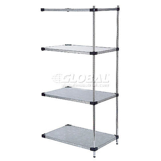 Galvanized Steel by Nexel – Galvanized Steel, Grey, Model A24246SZ