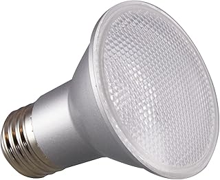 Satco S29406 6.5 Watt; PAR20 LED; 3000K; 120 Volt 6-Pack California Compliant Replaces S9406