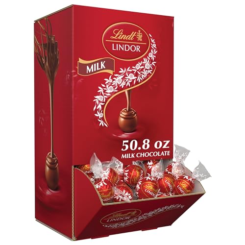 Lindt Milk Chocolate / 50.8 Ounce (Pack of 1) / Milk Chocolate Truffles Assortment Boxes