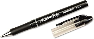 AbilityOne AlphaGrip Ball Point Pen - Fine Point, Black Ink 7520-01-424-4884