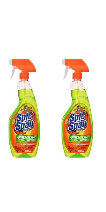 Antibacterial Spray Cleaner by Spic And Span – 22 Fl Oz (Pack of 2), Citrus