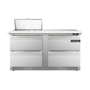 DL60-8C-FB-D Designer Line Sandwich Unit by Continental Refrigerator – Commercial Grade