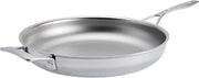 Demeyere Industry 5 Nanotouch 12.5-inch fry pan with Handle Helper