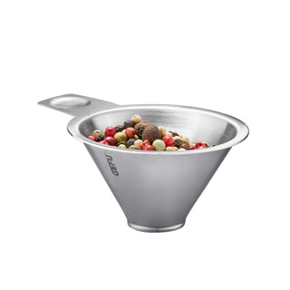Condio Spice Funnel by GEFU – Stainless Steel, Silver, Model 34649