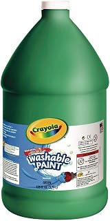 Wholesale CASE of 10 - Crayola 1 Gallon Washable Paints-Washable Paint, 1 Gallon, Green