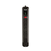 Protect It! Surge Protector by TRIPP LITE – 1.3" x 2" x 12.4", Plastic, Black, Model TLP74RB
