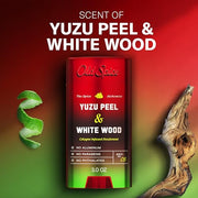 Old Spice Yuzu Peel + White Wood / 3 Ounce (Pack of 1) / 1 Deodorant