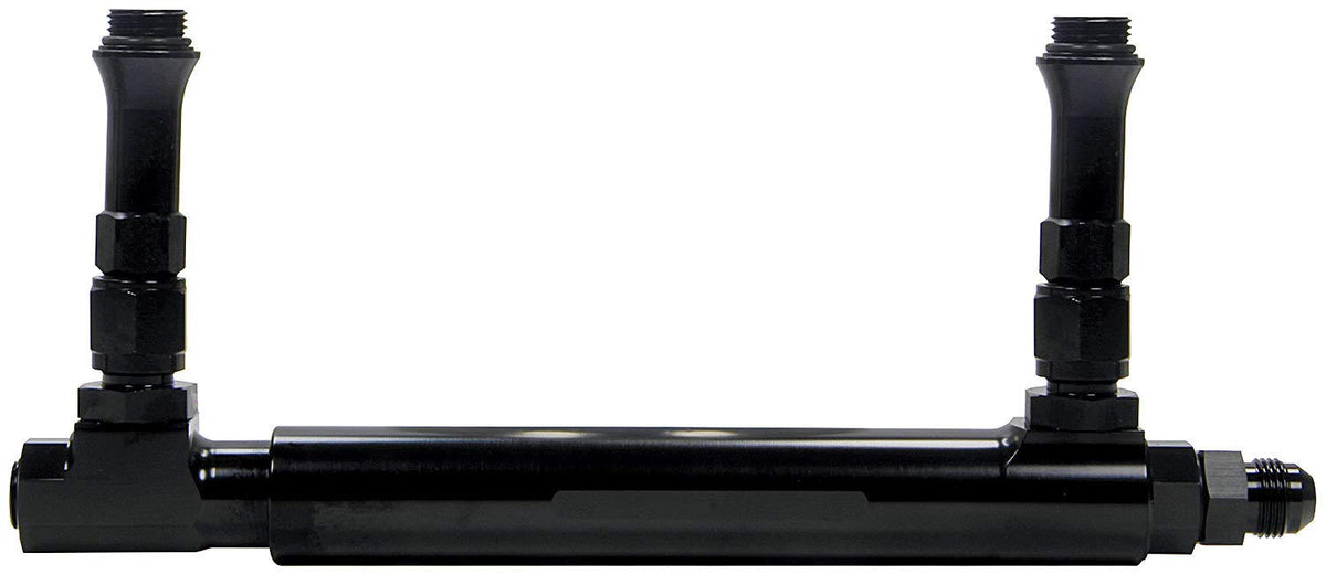 Adjustable Fuel Log with 3/4-16 O-Ring Fittings by Allstar Performance – 3/4-16, Black, Model ALL26151