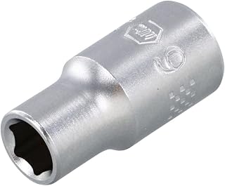 Wiha 33319 6 Point - 1/4 Inch Drive Socket - 6.0mm x 25mm