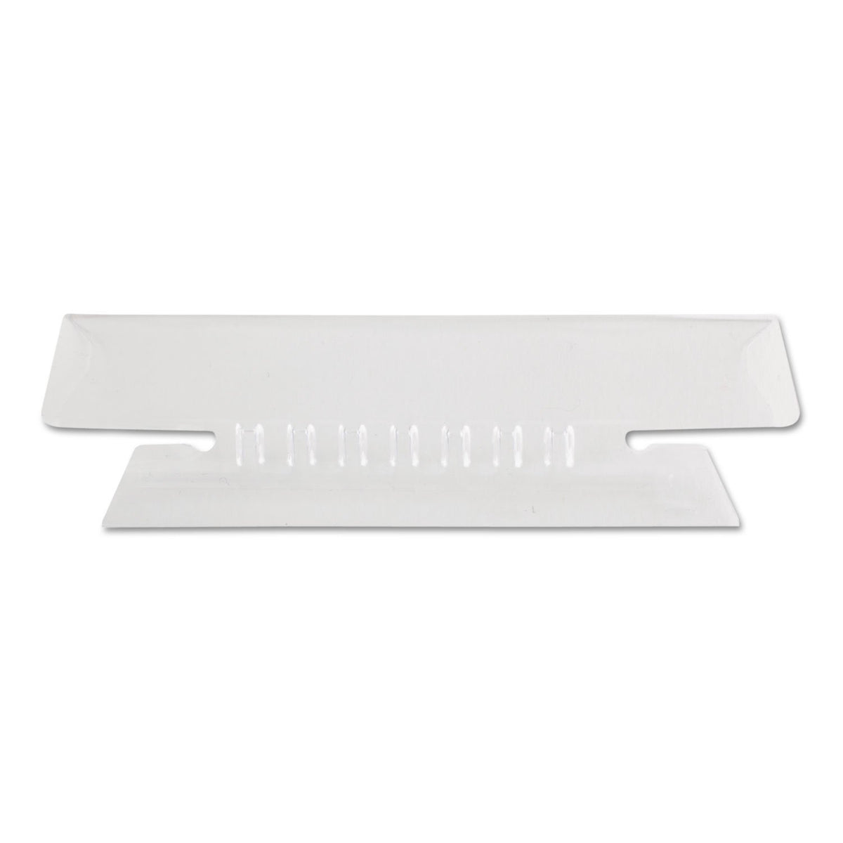 4312 Hanging File Folder Tabs by Pendaflex – 3 1/2 Inch, Plastic, Clear, Pack of 25, Model 43 1/2
