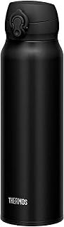 Thermos JNL-755 DPBK Water Bottle, Vacuum Insulated Travel Mug, 25.4 fl oz (750 ml), Deep Black