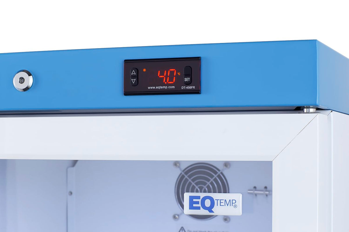 EQTemp Glass Door / Left Hand Door / 3.88 cu.ft. Lab Refrigerators