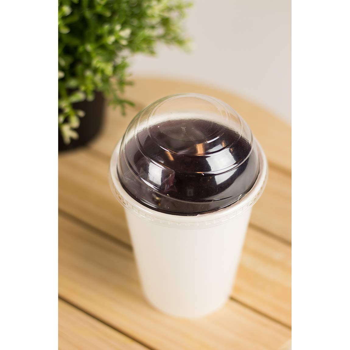 [1000 ct] 12oz Disposable Paper Cold Cups for Iced Tea by Karat – 12 Ounces, Paper, White, Model C-KCP12W