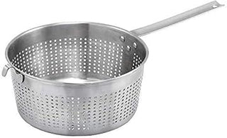 Winco 8 1/2" Aluminum Spaghetti Strainer