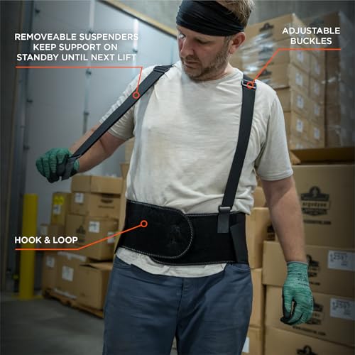 Ergodyne Large / Brace / Black Back Braces