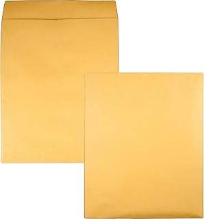 Quality Park Jumbo Kraft Envelopes, Ungummed, Brown Kraft, 14x18, 25 per Box (42354)