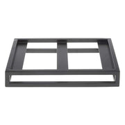 Half Size Pan Housing by HUBERT – Metal, Black