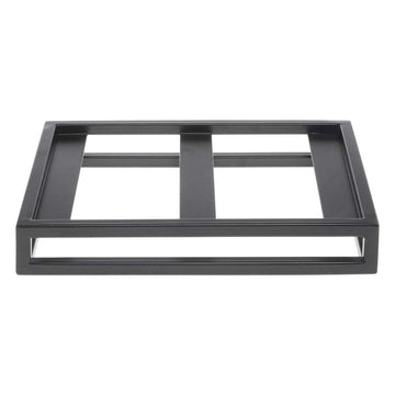 Half Size Pan Housing by HUBERT – Metal, Black