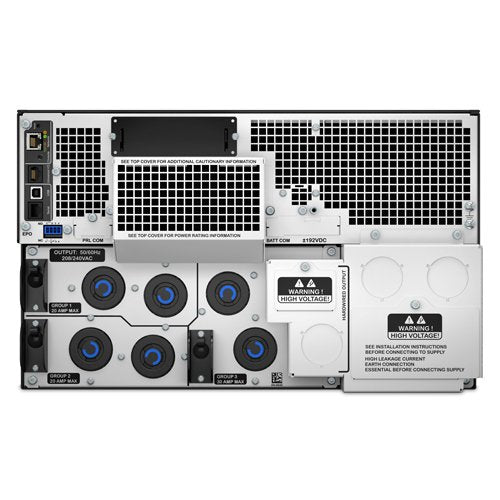Rack-Mountable UPS by APC – Metal, Black, Model SRT10KRMXLT