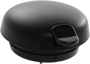 Service Ideas FVPLOR Black Push Button Lid with Orange Trigger