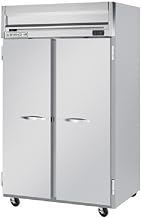 Beverage-Air HRP2-1S 2 Door Top Mount Reach-In Refrigerator | 49 Cu. Ft.