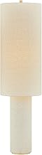 Mitzi Sam 1-Light Floor Lamp | Essential & Natural Style | Aged Brass Finish | Made of Linen & Textile | 55.25" Overall Height | Textured Linen Shade | HL1148401-AGB