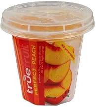 Sundia True Fruit Perfect Peach with Lid, 7 Ounce -- 12 per case.