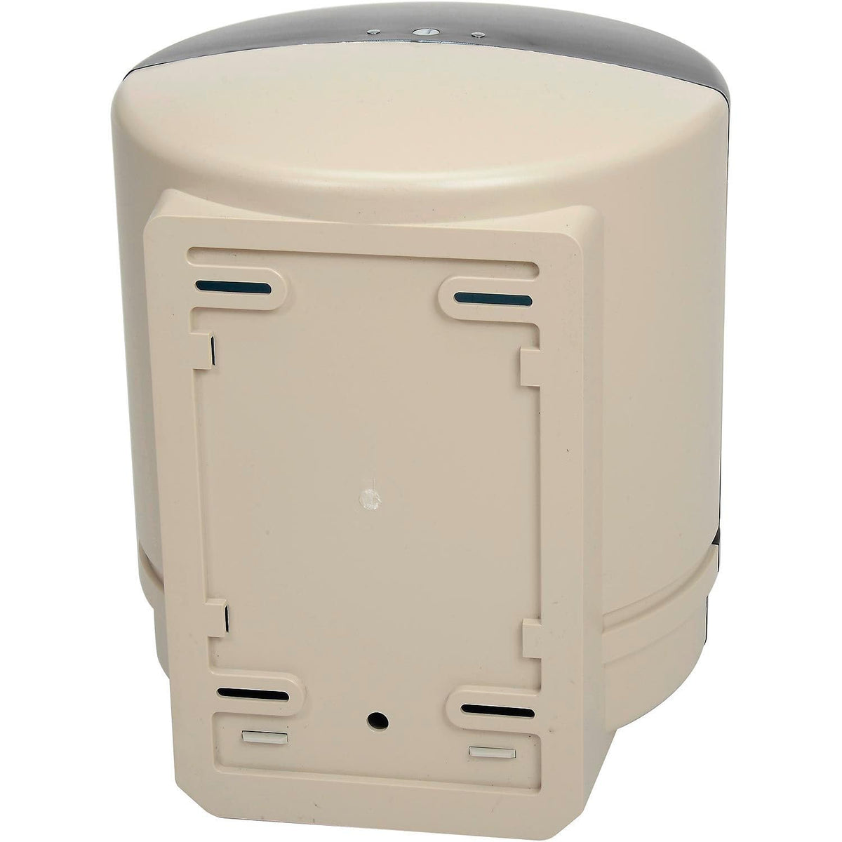Plastic Center Pull Paper Towel Dispenser by Global Industrial – Plastic, Smoke Gray/Beige, Model TD025502-016