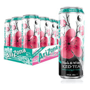 AriZona Black and White Tea / 22 Fl Oz (12 Pack) / 12 Iced Tea