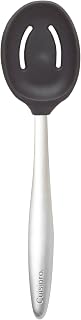 Cuisipro PICCOLO 8" Silicone Slotted Spoon, Black