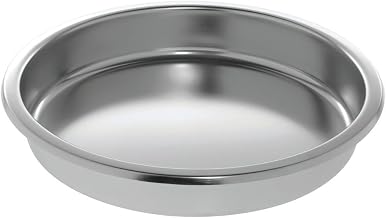 HUBERT Chafer Chafing Dish Food Pan Round Stainless Steel - 15 1/4 Dia x 2 1/2 H