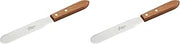Ateco Stainless Steel Blade, 6 Inch, Wood (Pack of 2)