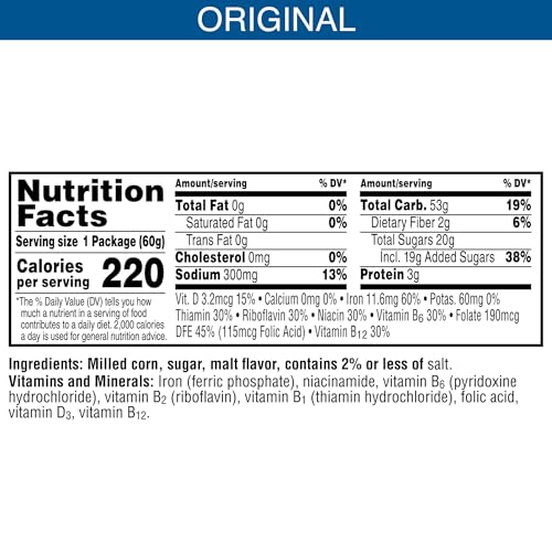 Frosted Flakes Original / 2.1 Ounce (Pack of 1) / 1 Cold Cereal