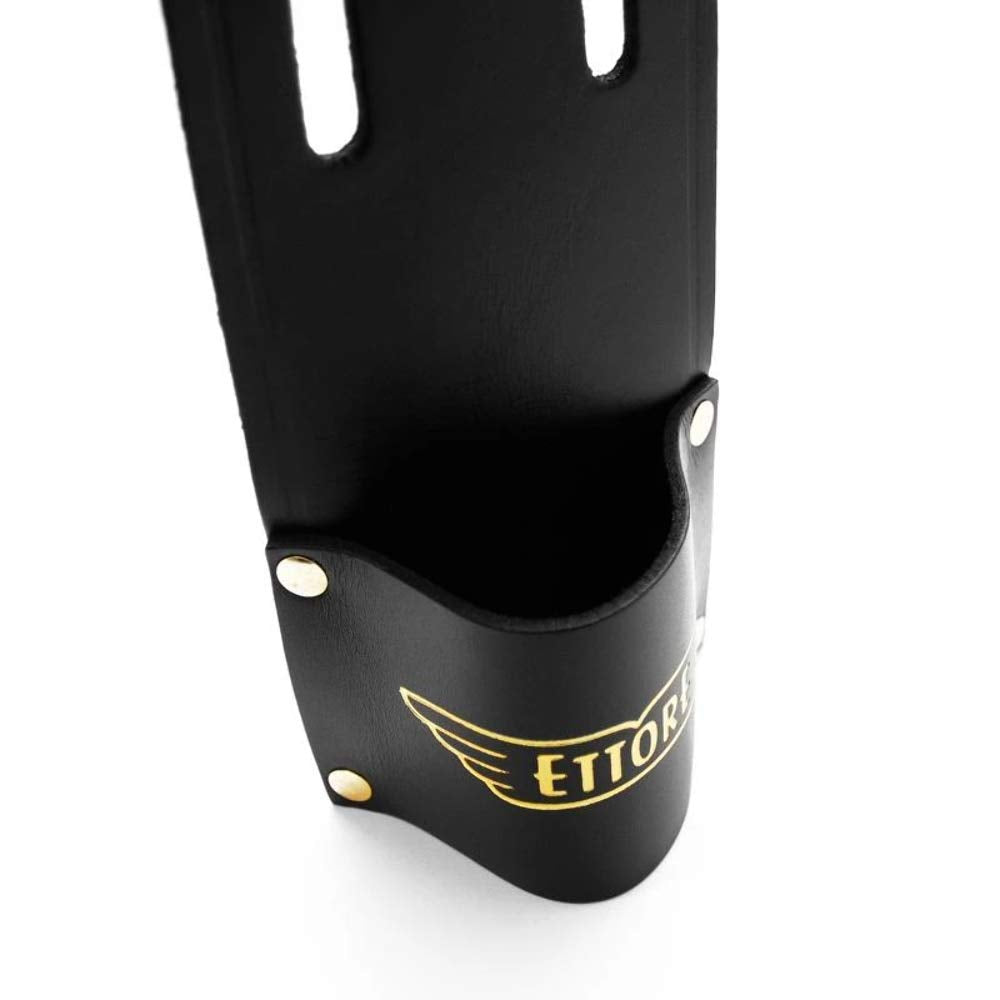Single Leather Squeegee Holster # by Ettore – Leather, Black, Model 2042