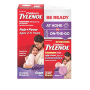 Tylenol Chewables + Liquid Bundle / 4 fl. oz / 1 Acetaminophen