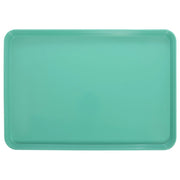Green Fiberglass Market Display Tray - 26"L x 18"W x 1"H by Cambro – 26" x 18" x 1", Plastic, Green, Model 99511133987