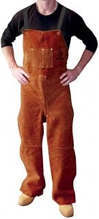 Tillman 5300A 24" X 54" Premium Side Split Cowhide Split-Leg Bib Apron