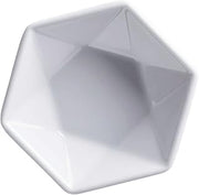 G.E.T. 2 3/4" x 2 3/4" Bright White Porcelain Appetizer Plate (Set of 12)