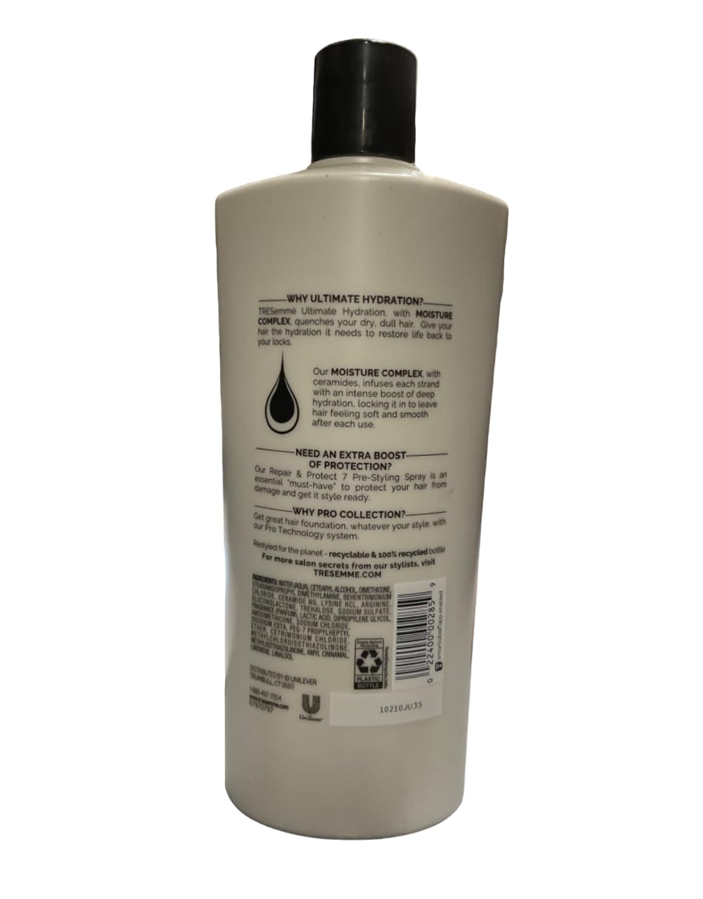 Ultimate Hydration With Moisture Complex Conditioner by TRESemmé – 22 Fl Oz (Pack of 1)