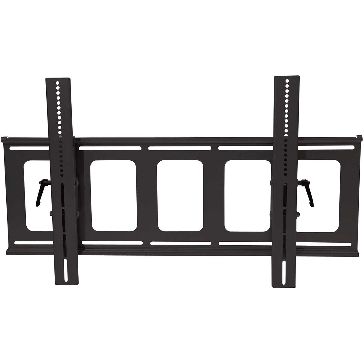 VMP Flat Panel Tilt Wall Display Mount by Video Mount Products – Alloy Steel, Black, Model PDS-LFTB