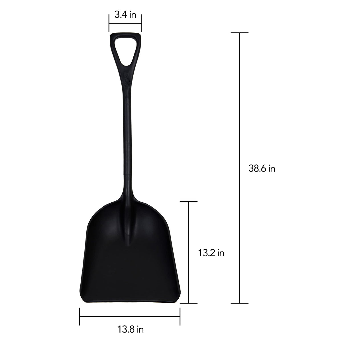 Remco Black / 14 inch Blade / Shovel Storage & Transport